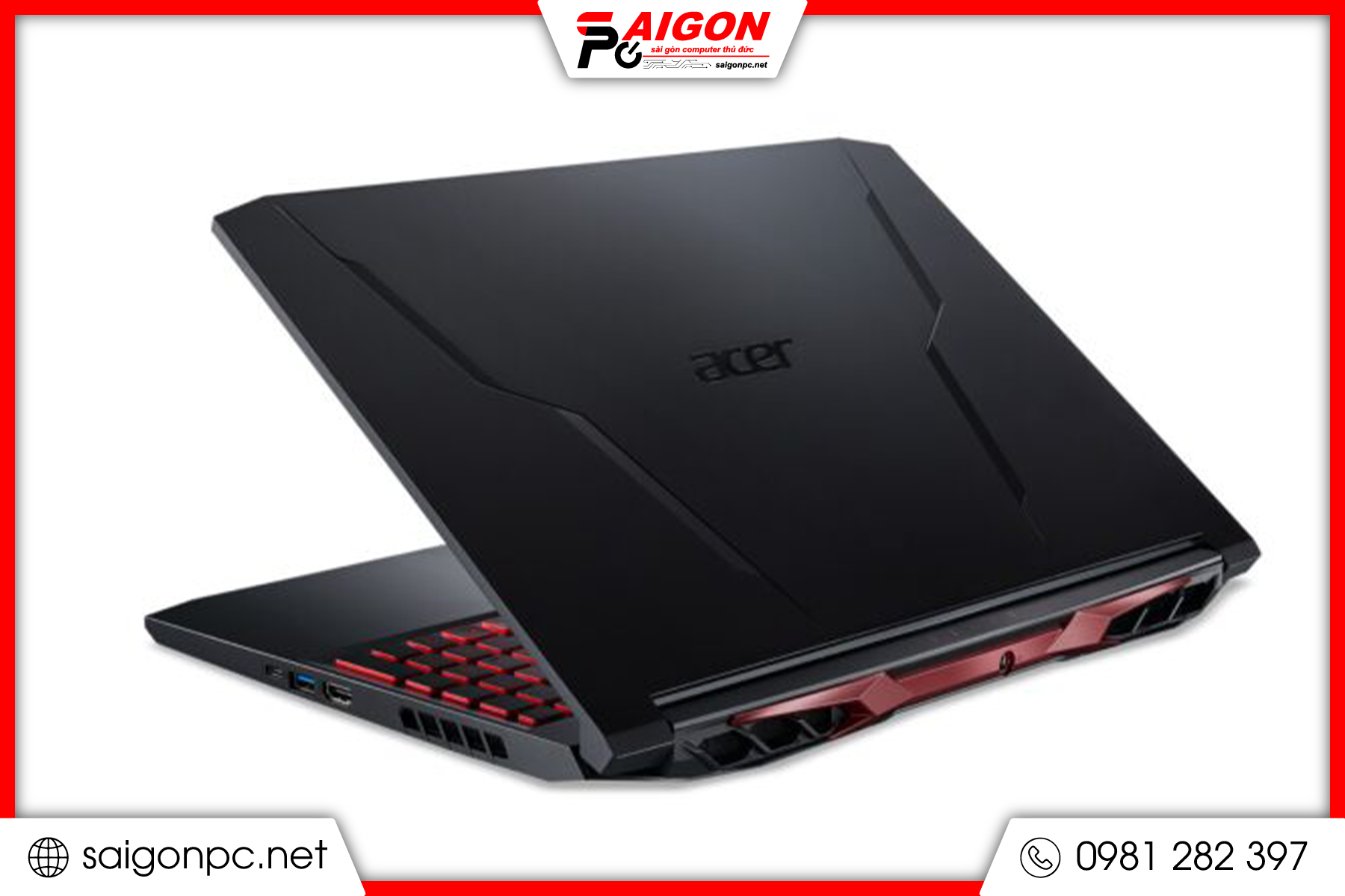 Laptop Acer Nitro 5 - 15.6" FHD / IPS 144Hz / i5-11400H / 16GB / 512GB / GTX 1650 (2nd)